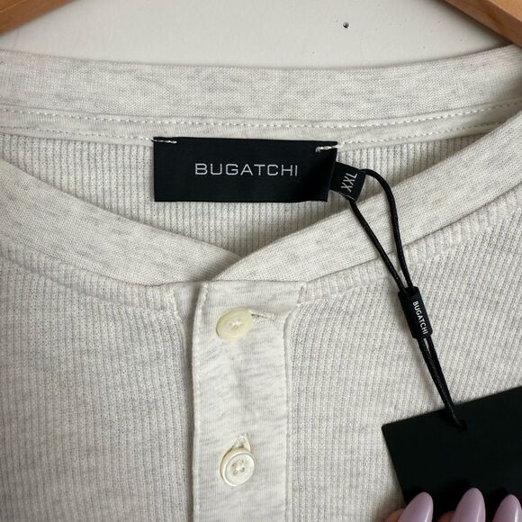 NWT Baguette Comfort Heather Henley Shirt - Picture 9 of 9